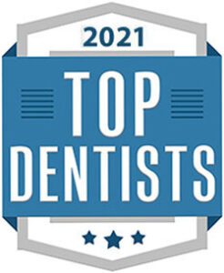 Cary Magazine Top Dentists Badge 2021