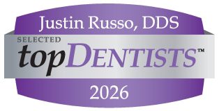 Justin Russo DDS | Top Dentists Badge